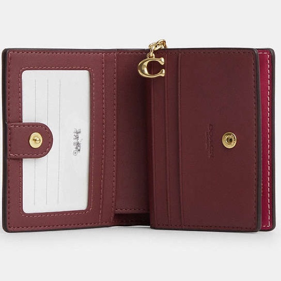 NWT Coach cherry print snap wallet - Picture 3 of 8